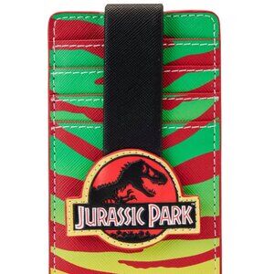 Universal Loungefly Wallet - Jurassic Park Striped Card Holder